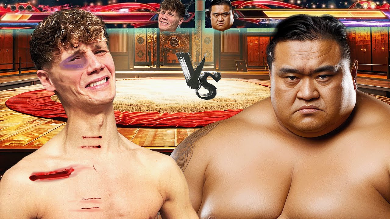 Ich KÄMPFE gegen einen ECHTEN SUMORINGER