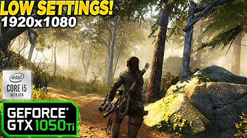 Rise Of The Tomb Raider GTX 1050 Tİ - 1080p Low,