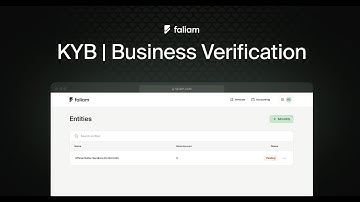 KYB | Business Verification