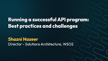 apidays Helsinki & North 2025 - Running a Successful API Program: Best Practices and Challenges