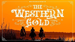 The Western Gold Font Free Download