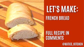 Let's Make French Bread! | Baking from Scratch | Simple and Easy Recipe Let's Make French Bread! | Baking from Scratch | Simple and Easy Recipe