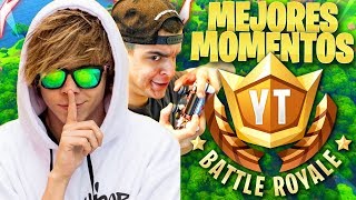 TORNEO de YOUTUBERS en FORTNITE! *MEJORES MOMENTOS* #YTBattleRoyale - AlphaSniper97