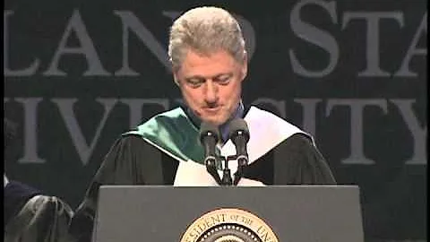 Pres. Clinton's Commencement Address at Portland State Univ. (1998)