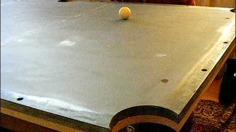 Pool table installation part 2 Leveling the slate mpeg2video