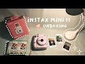 unboxing instax mini 11: Lilac Purple // ind 🌷