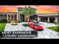 You must see the most expensive mansions and homes  1 hour tour of luxury real estate