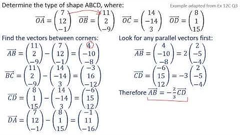 3D Vectors for Geometric Problems (A-level Maths)