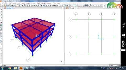 SAP2000 Complete Tutorial for the Beginners. 3-Storey Builiding-Part 1/3