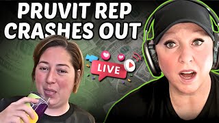 Pruvit Rep MELTDOWN After Herbalife Merger | Emotional Exit or MLM Recruiting Funnel?