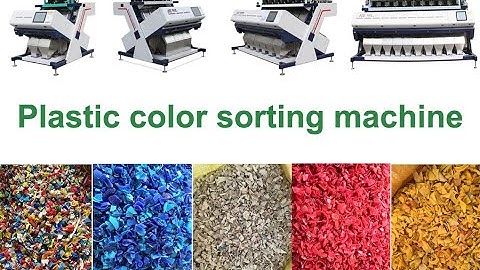 plastic flake optical sorting machine.