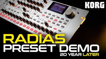 20 Years Later: The Korg Radias Still Sounds Incredible! Preset Demo |No Talking|