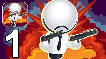 Gunshot Run - Action Shooting Part 1 Gameplay Walkthrough Android IOS