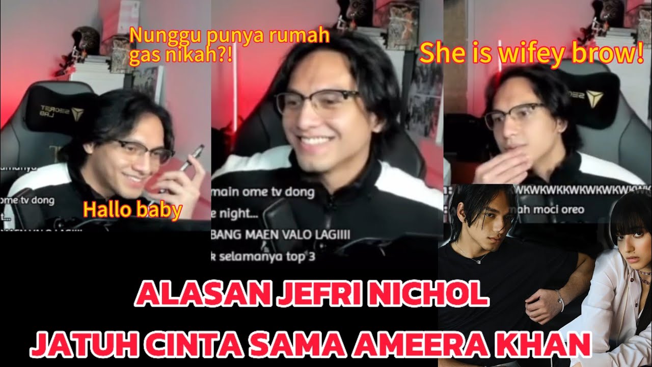 JEFRI NICHOL INGIN CEPAT MENIKAHI AMEERA KHAN ⁉️😱