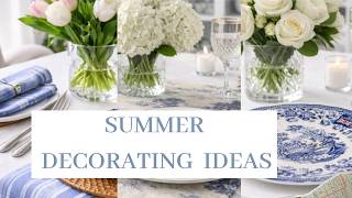 Summer Decorating Ideas Timeless Homedecor Cottage Style HomeGoods