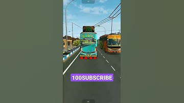 ONENESS Zedone Bus Mod In Bus Simulator Indonesia - Bussid Bus Mod - Bussid Car Mod - Bussid #short