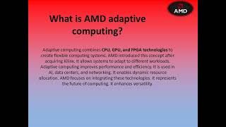 AMD #194 – AMD Adaptive Computing