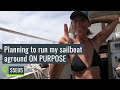 Twin keel advantage: preparing to beach my sailboat on a remote beach (part 1/3) - UNTIE THE LINES