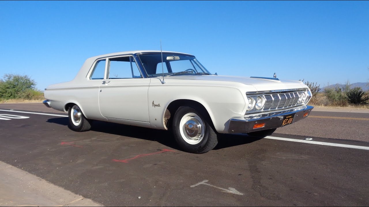 Original Survivor 426 Street Wedge 1964 Plymouth Savoy 2 Door