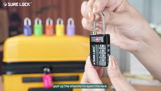 SURELOCK Model 17021 How to Change the Combination