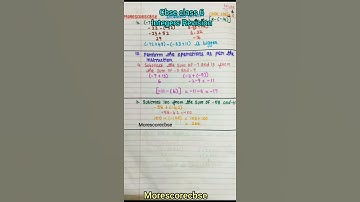 Cbse class 6 | Maths | Integers | Revision | #cbse #class6 #numbers #mathsolution #worksheets