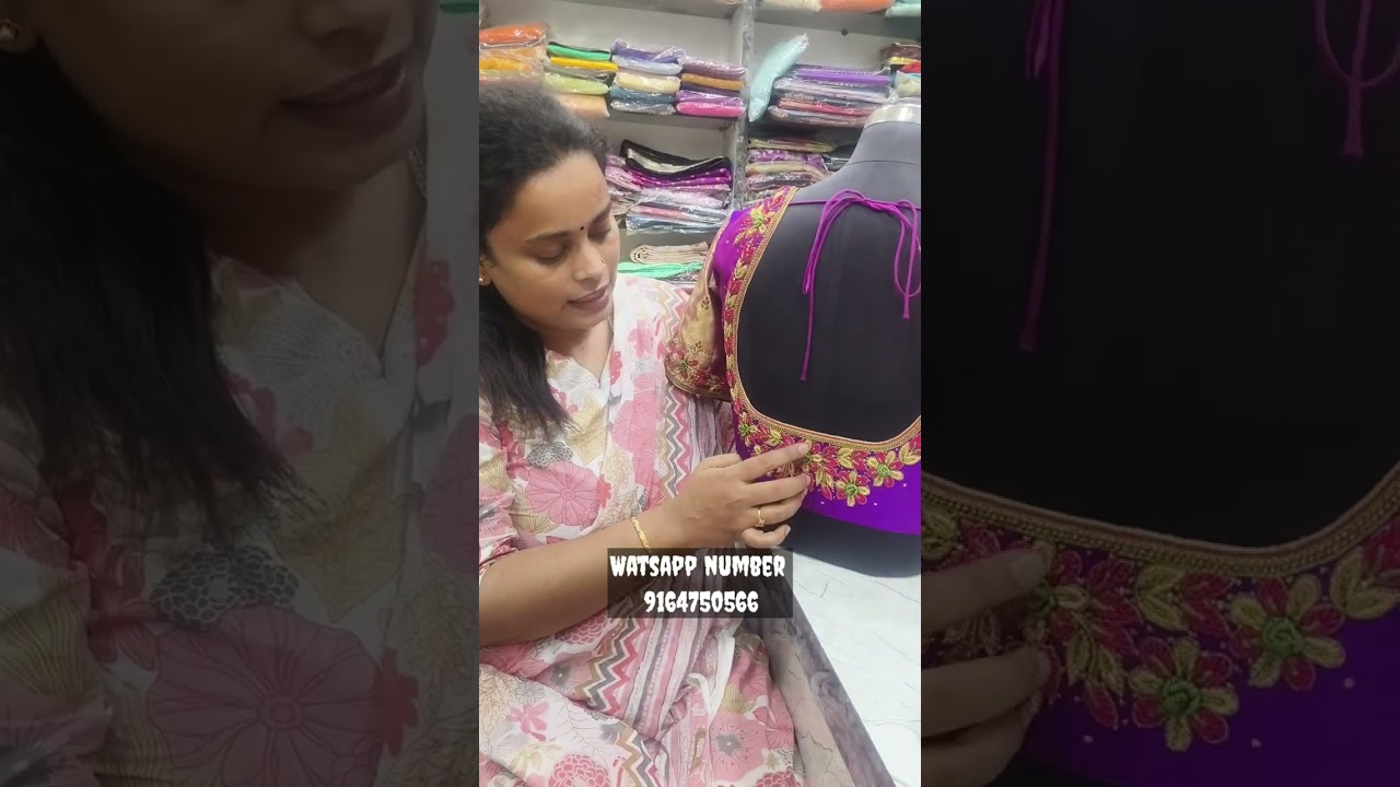 Heavy zardozi handwork blouse ♥️ Watsapp no 9164750566