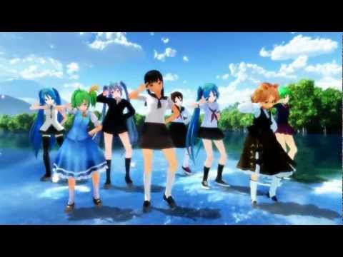 【MMD HD】シュレディンガイガーのこねこ【湖の上！？】【高画質】