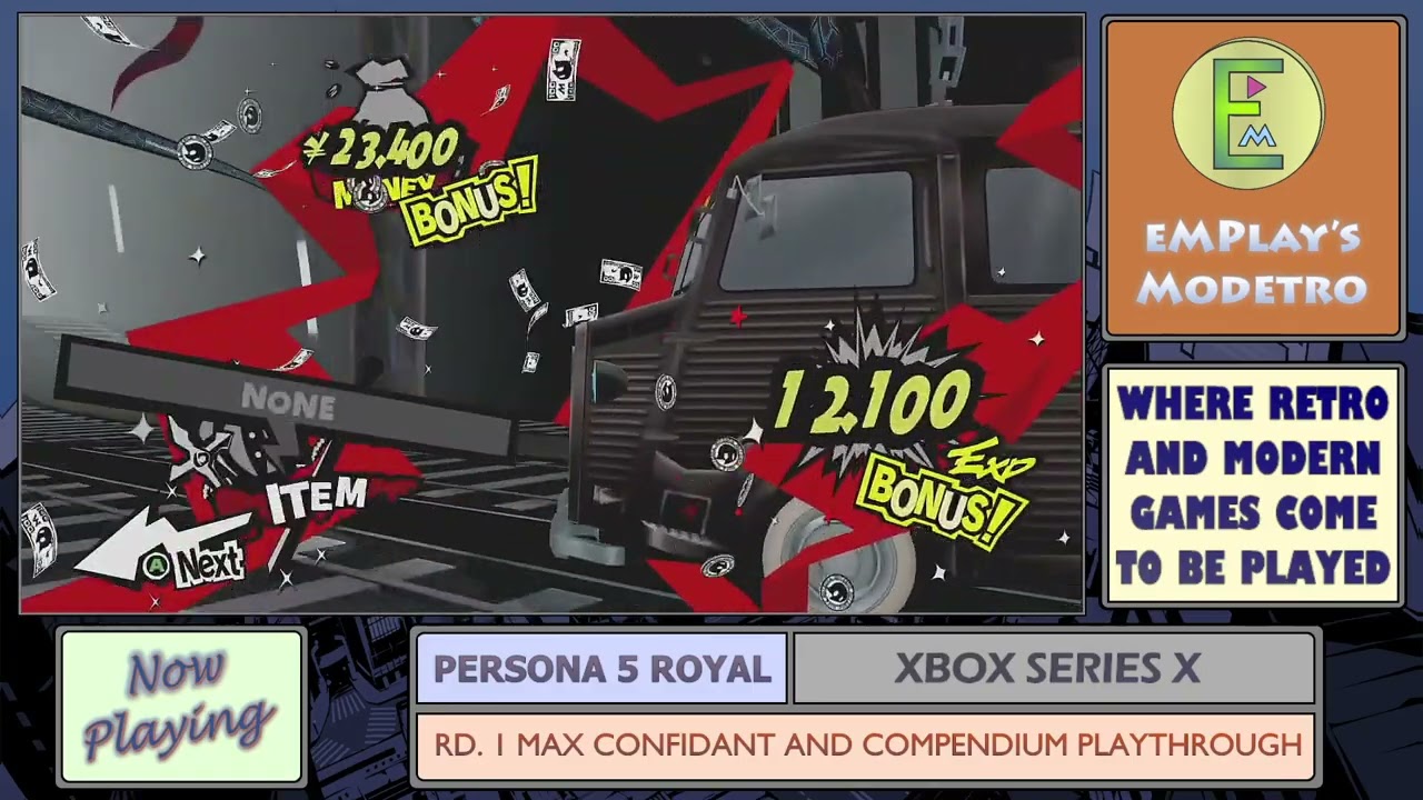 Persona 5 Royal - Xbox Series X - R1 MCC Run - 