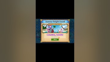 Merge Dragons - Summer Delight Event TEASER ⭐ ⭐ ⭐