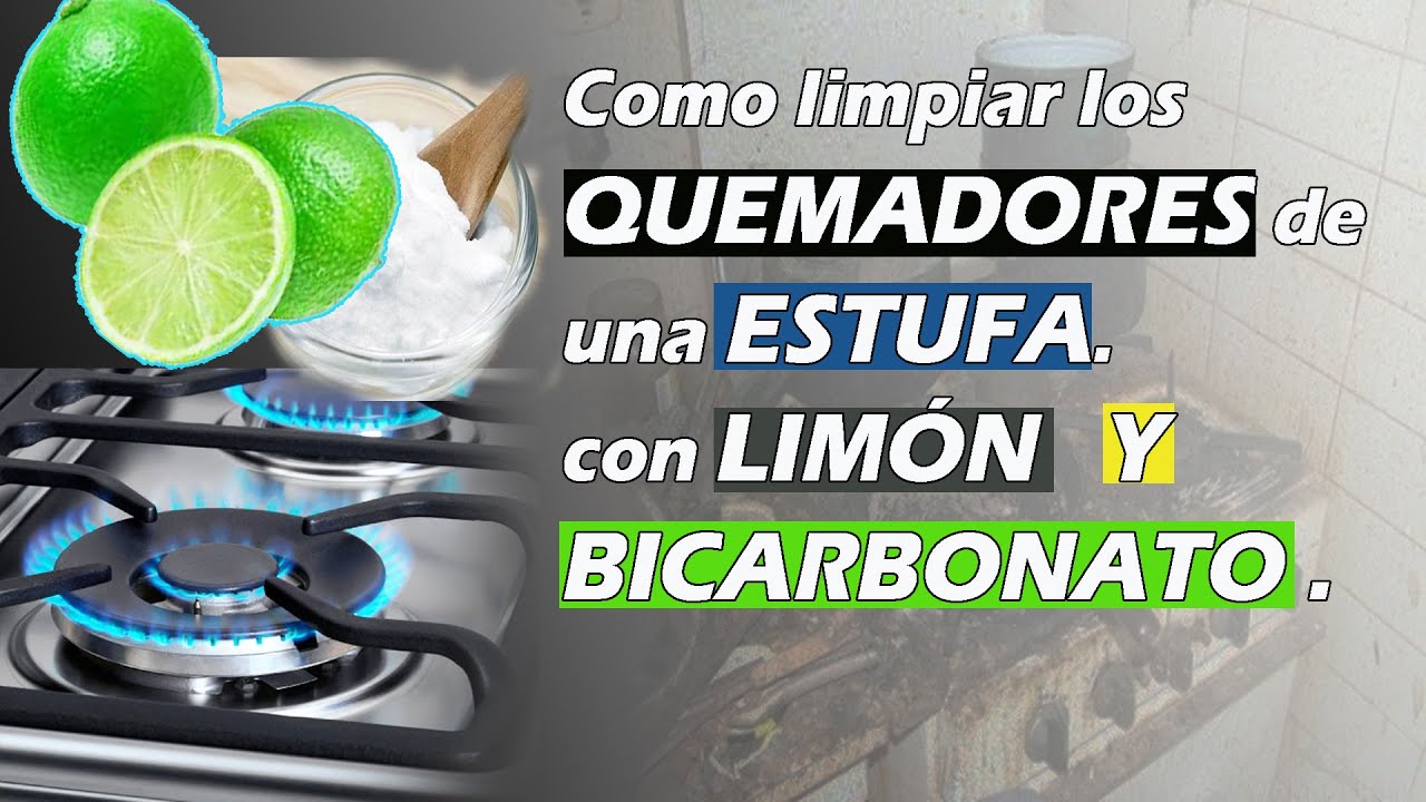 Truco casero para destapar los quemadores de la estufa y prendan