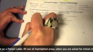 Proper Tissue Specimen Handling