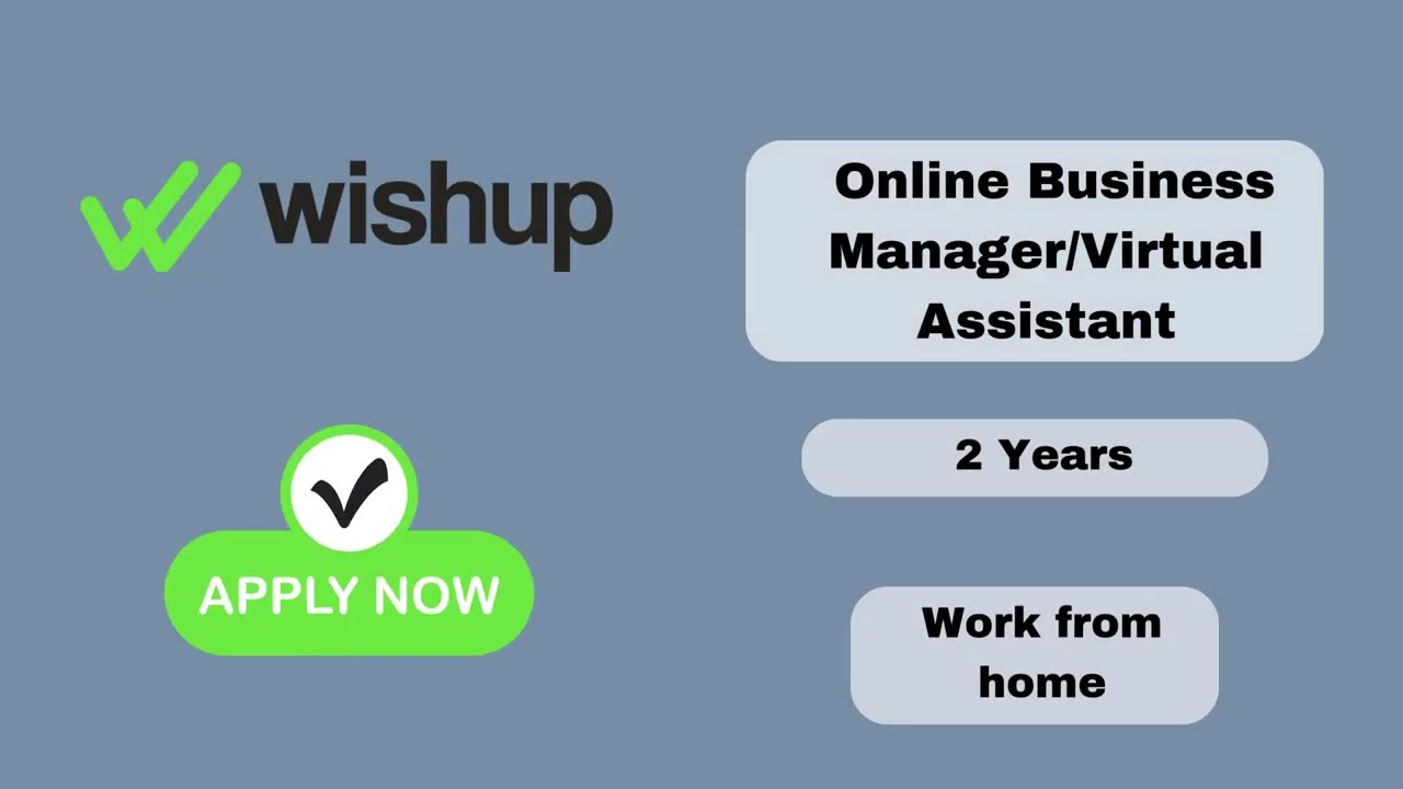 Wishup Is Hiring Online Business Manager Virtual Assistant Wishup Is Hiring Online Business Manager Virtual Assistant