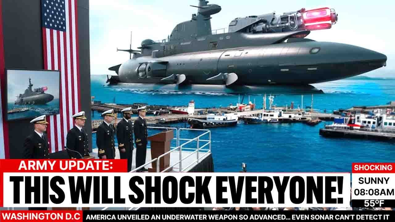 America Unveiled an Underwater Weapon So Advanced… Even Sonar Can’t Detect It