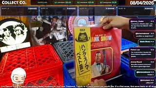 LIVE Vinyl Record Sale (Tuesday, 08/04/2026)