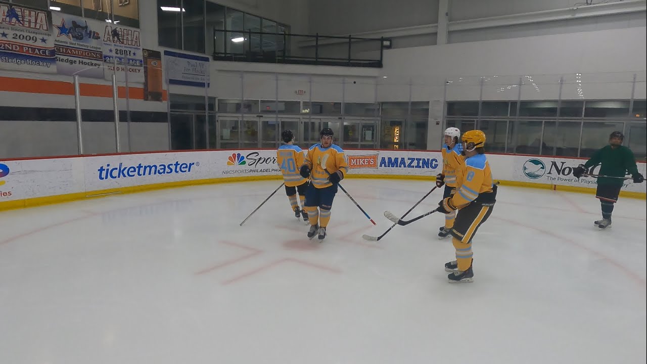GOPRO ICE HOCKEY- FIGHTS & GOALS!!