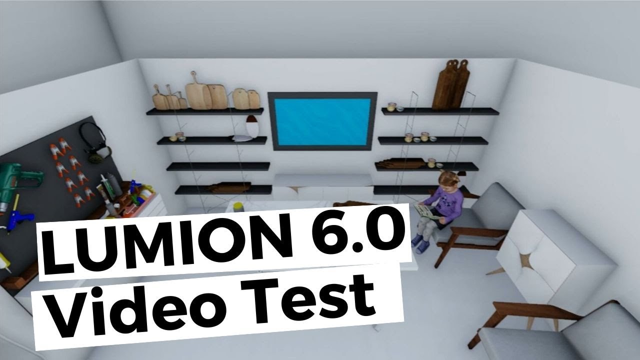 Lumion 6.0 Pro Video Test | Resin art studio