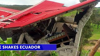 At least 16 dead after magnitude 6.8 earthquake shakes Ecuador