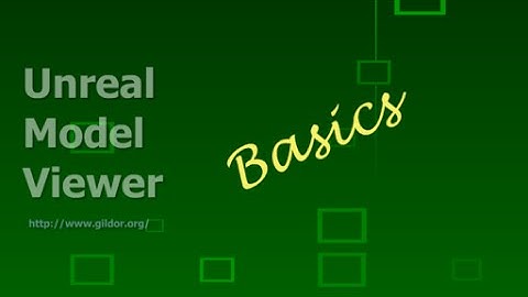 UE Viewer tutorial #1 (2011)