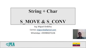String + Char TIA Portal: S_MOV & S_CONV