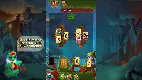 Solitaire Dream Forest Card Unity Game Source Code sellunitysourcecodes