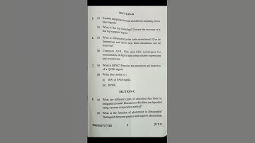 hpu msc physics 4th sem question paper of Electronics-II [PHYMS-401] held in July (2023)#shorts #hpu