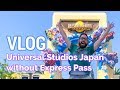 VLOG: Not Using Express Pass at Universal Studios Japan | OSAKA TRAVEL GUIDE