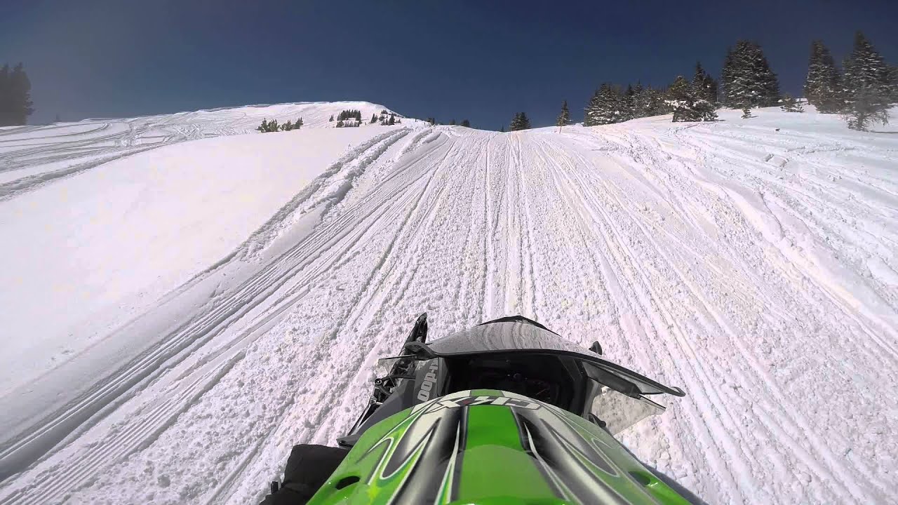 2016 Snowmobiling in Grand Lake Colorado with On the trail rentals 2