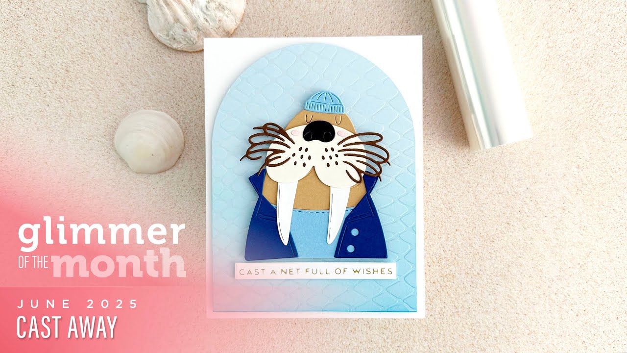 Spellbinders June 2025 Glimmer Hot Foil Kit of the Month – Cast