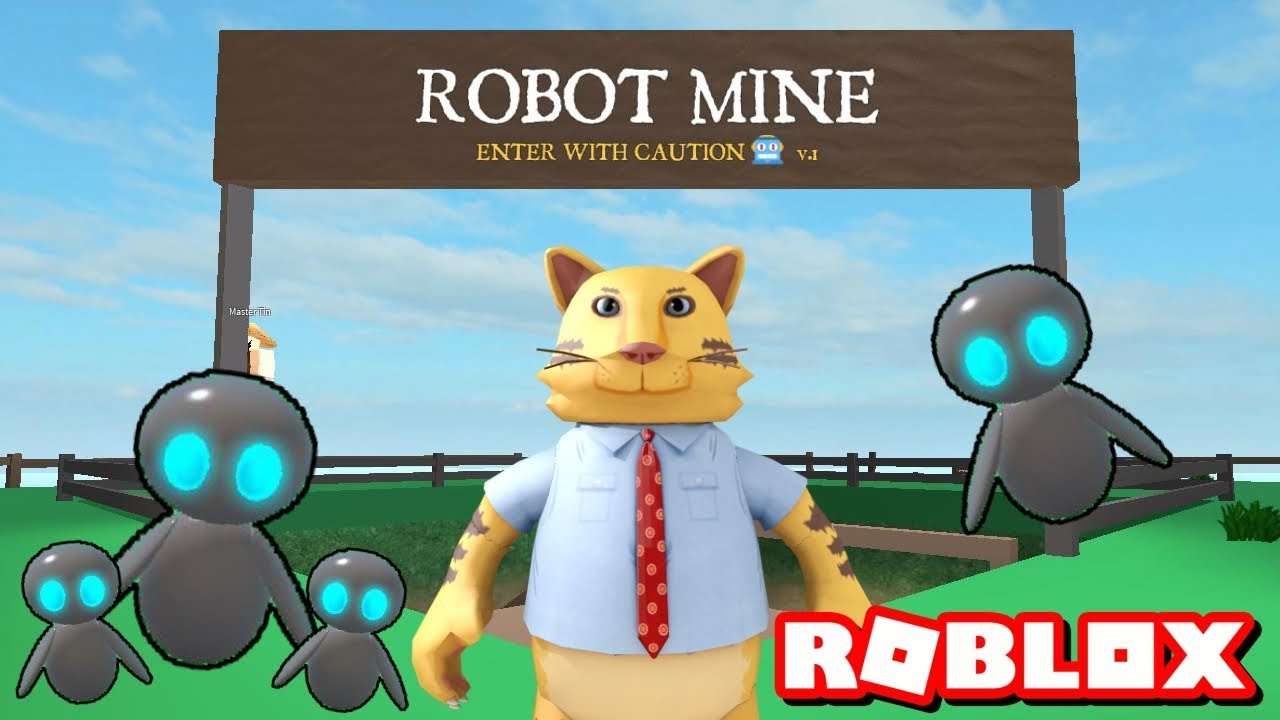 Roblox Robot Mining Simulator Youtube - robot gg roblox