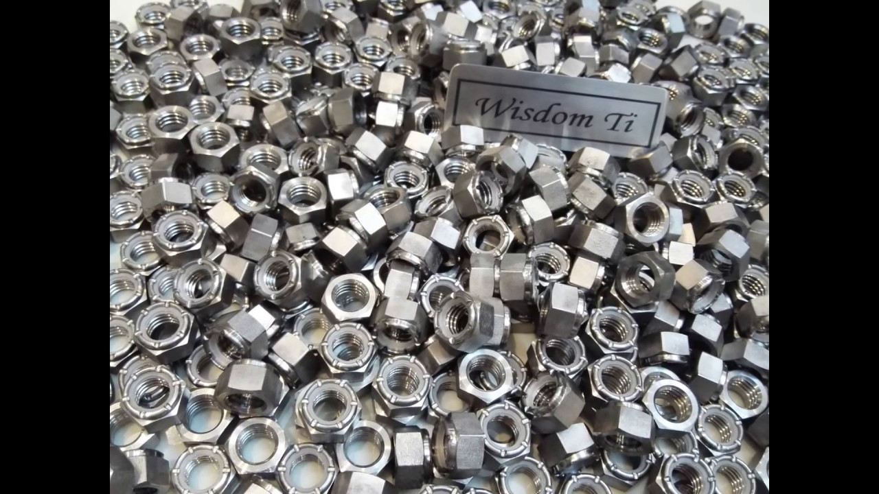 hot forged titanium nuts--wisdomtitanium