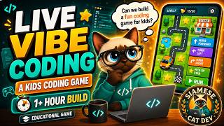 Live Coding a game for kids to learn python. 1Hour run.