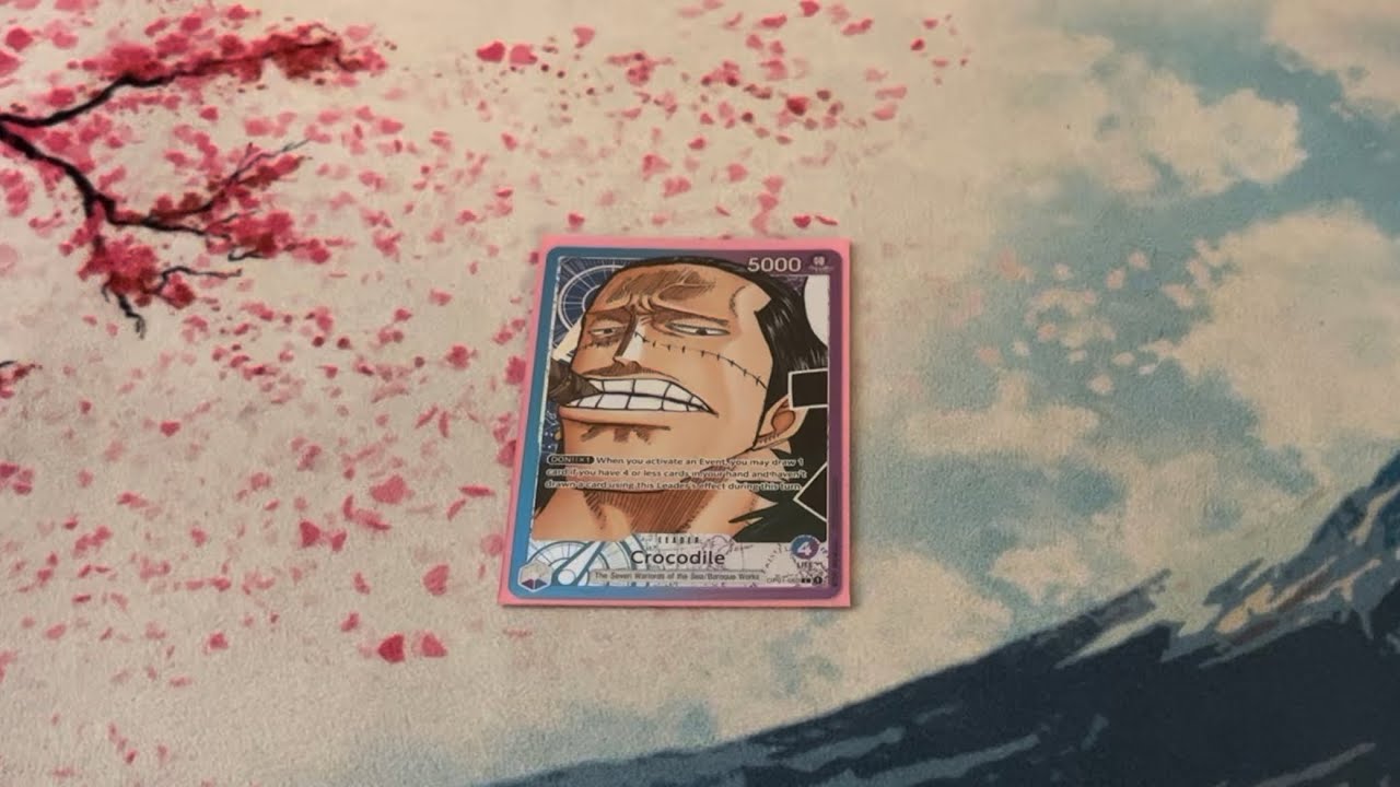 One Piece Trading Card Game: Blue/Purple Crocodile Deck Profile + Deck Building Guide and Tips