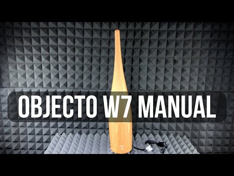 Objecto W7 Humidifier HW-36LT Set Up Manual | Guide