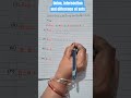 Union, intersection and difference of sets /#study #maths #youtubeshorts #ytshortsfeed